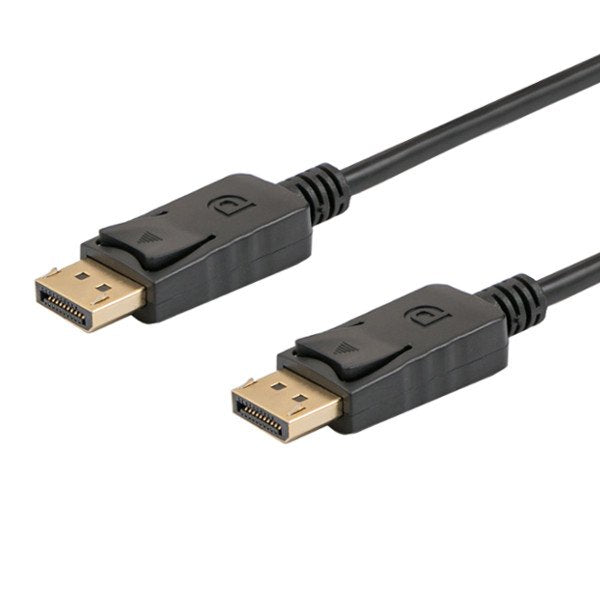 Savio Cl-137 Cable Displayport 3 M Negro