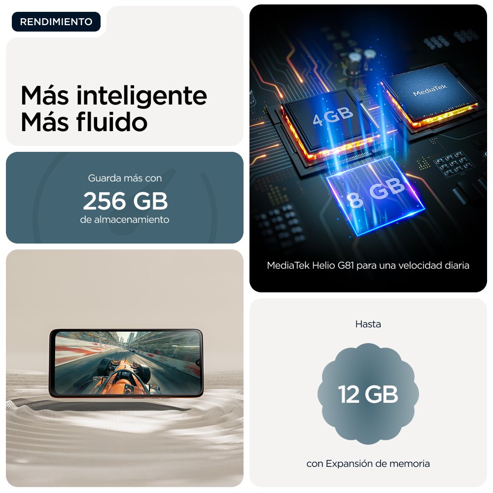 EAN 0840493601885 - Motorola moto g06 power 17,5 cm (6.88") SIM doble Android 15 4G USB Tipo C 4 GB 64 GB 7000 mAh Azul imagen 15