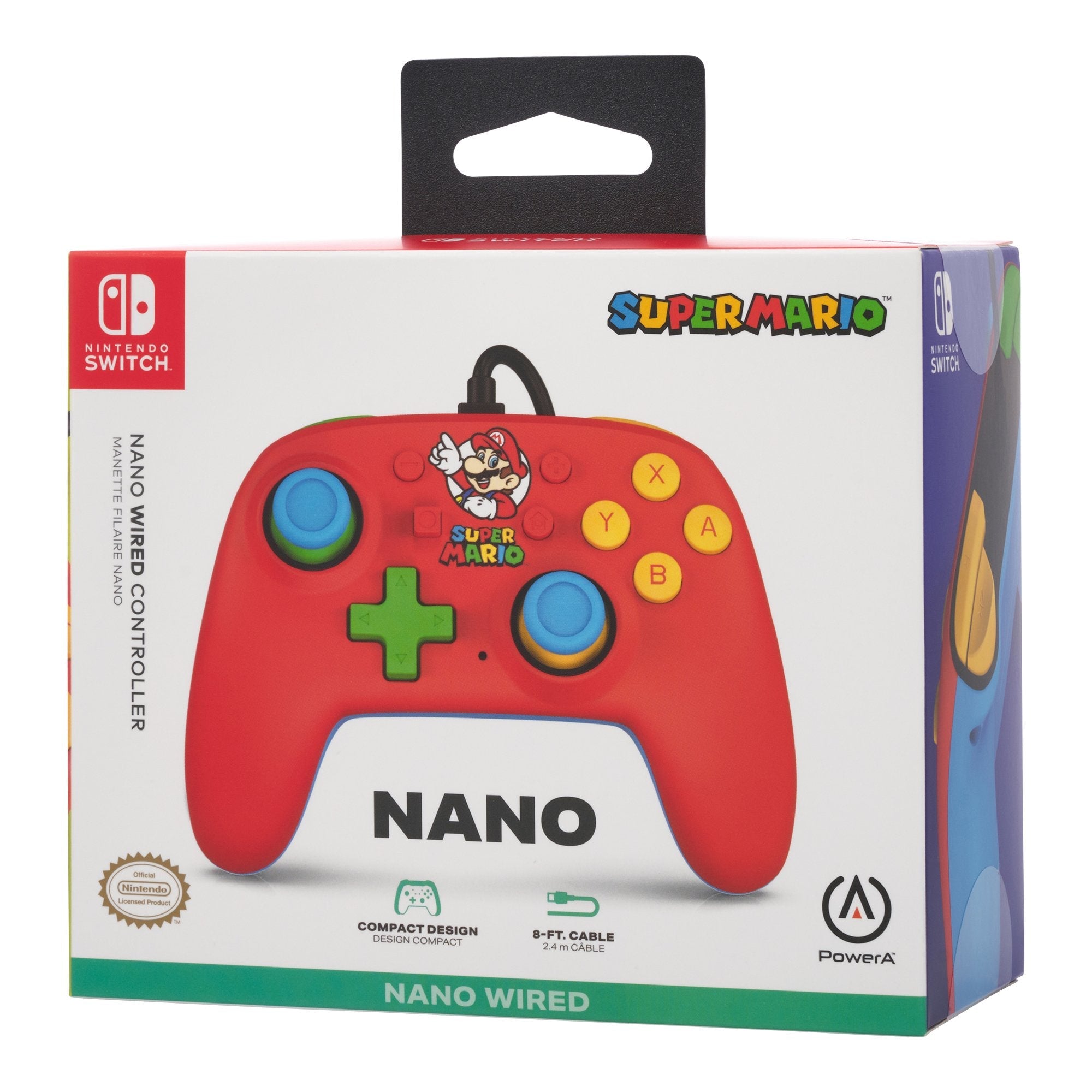 Gamepad Mando Nano Switch Wrls Mario Medley