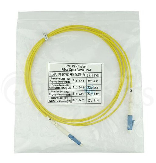 Blueoptics Lwl Cable De Red Simplex Lc-Upc / Lc-Upc Sm Os2 5,0m