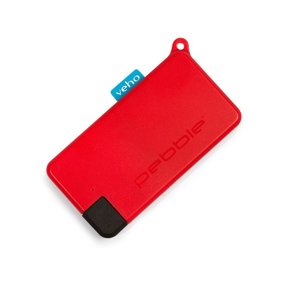 EAN 0811805030945 - Veho Pokket Polímero de litio 1000 mAh Rojo imagen 2