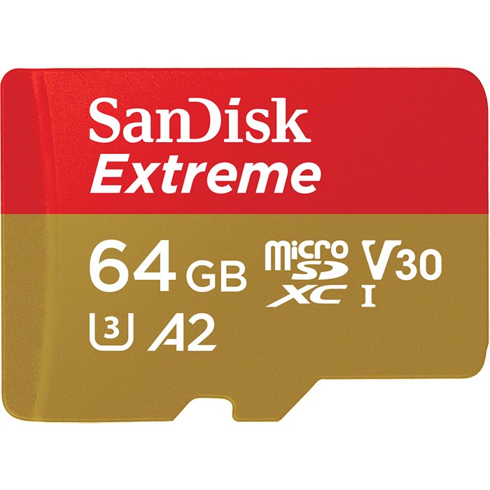 EAN 0619659193386 - SanDisk Extreme 64 GB MicroSDXC UHS-I Clase 10 imagen 1