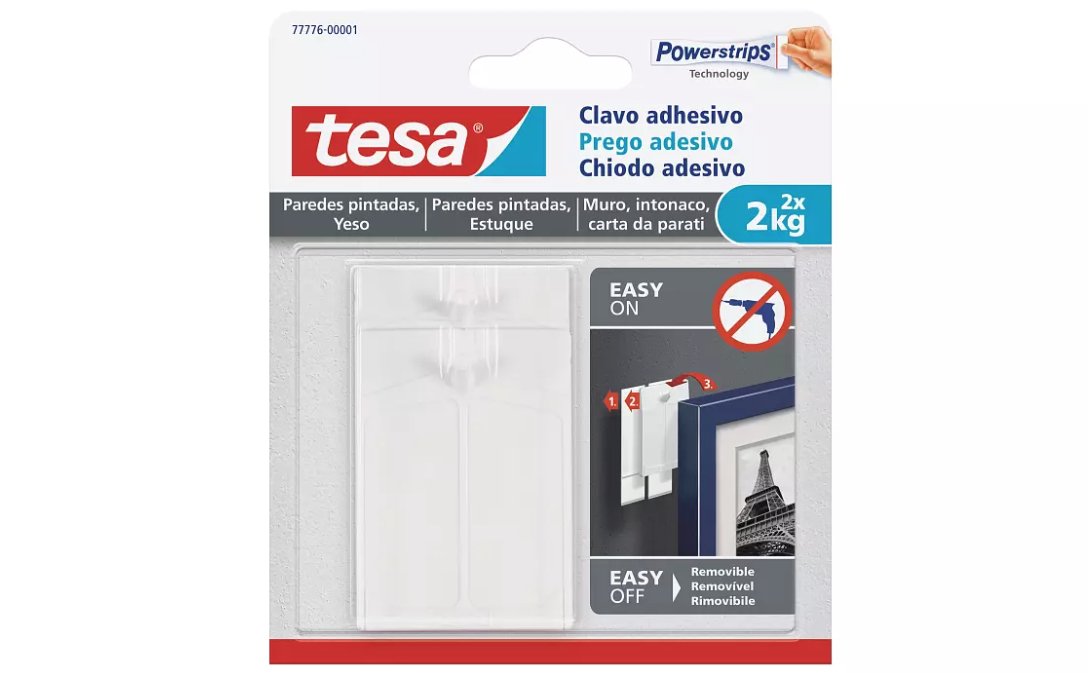 Tesa Klebenagel 2kg 2 Stück 77776 Für Tapeten & Putz