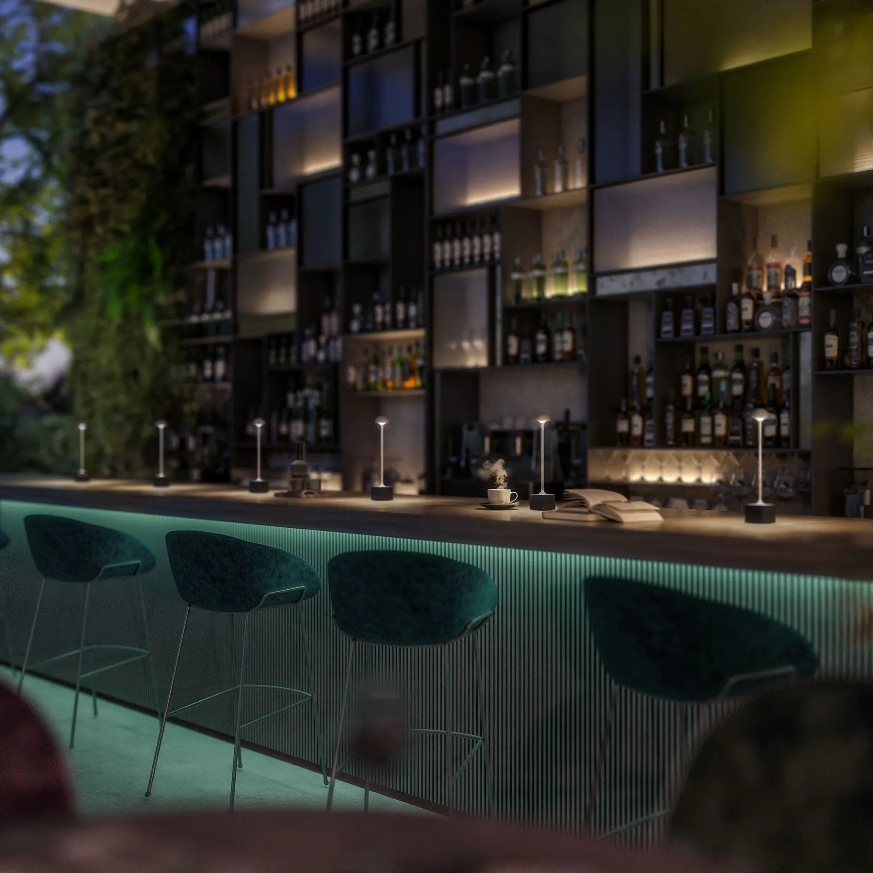 Sompex Flora Gold Battery-Operated Outdoor Light