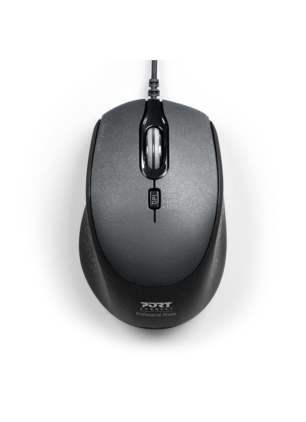 Port Raton Office Pro Silent Wirojo - Negro