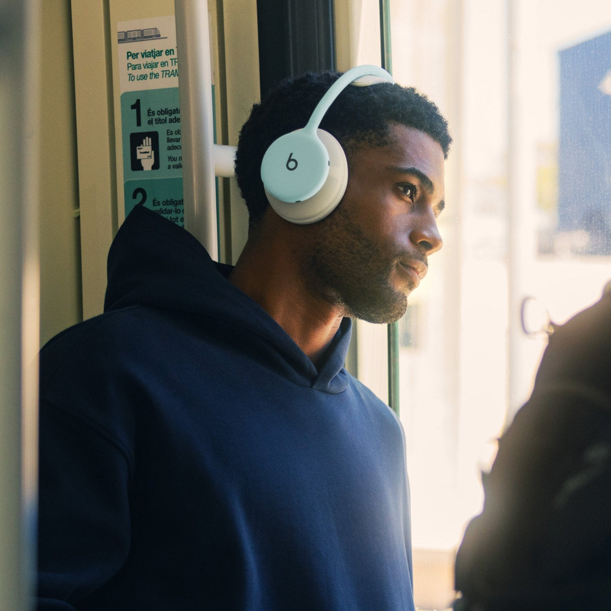 Apple Beats 360 Over-Ear Auriculares - Sky With Sky Performance Knit Cushions