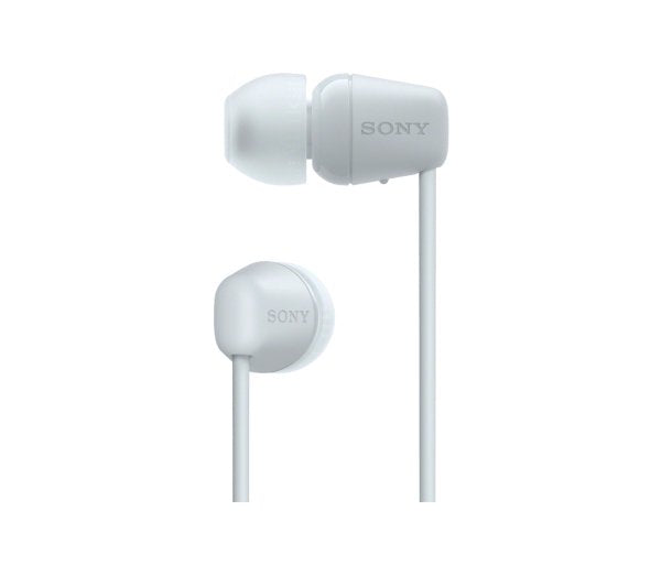 Auriculares Inalámbrico Intrauditivos Sony Wi-C100 Con Micrófono Bluetooth Blancos