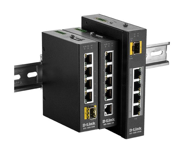 Switch D-Link Dis-100g-5psw 5 Puertos Rj-45 Gigabit 10 100 1000 Poe Sfp