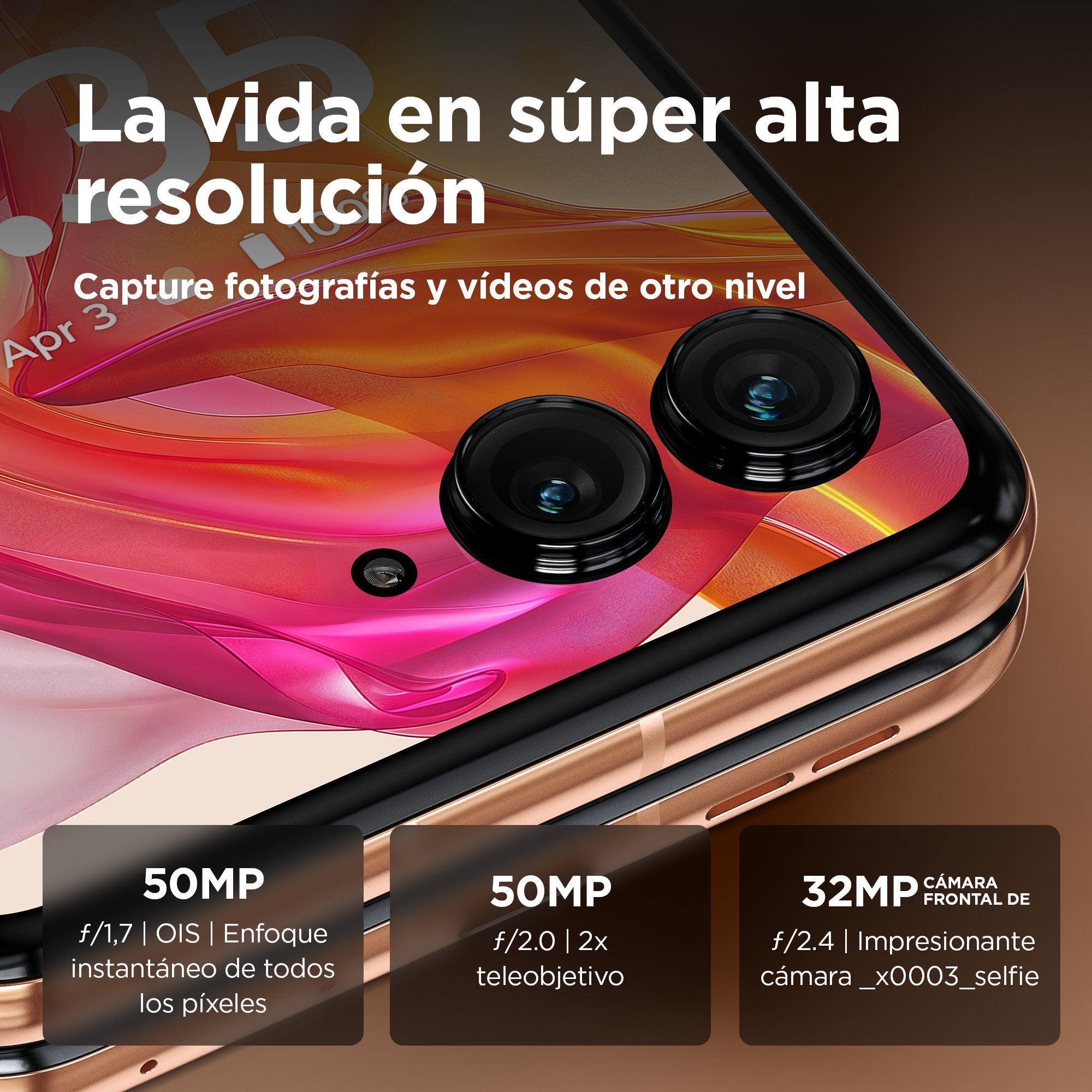 EAN 0840023264429 - Motorola razr 50 ultra 17,5 cm (6.9") SIM doble Android 14 5G USB Tipo C 12 GB 512 GB 4000 mAh Durazno imagen 19