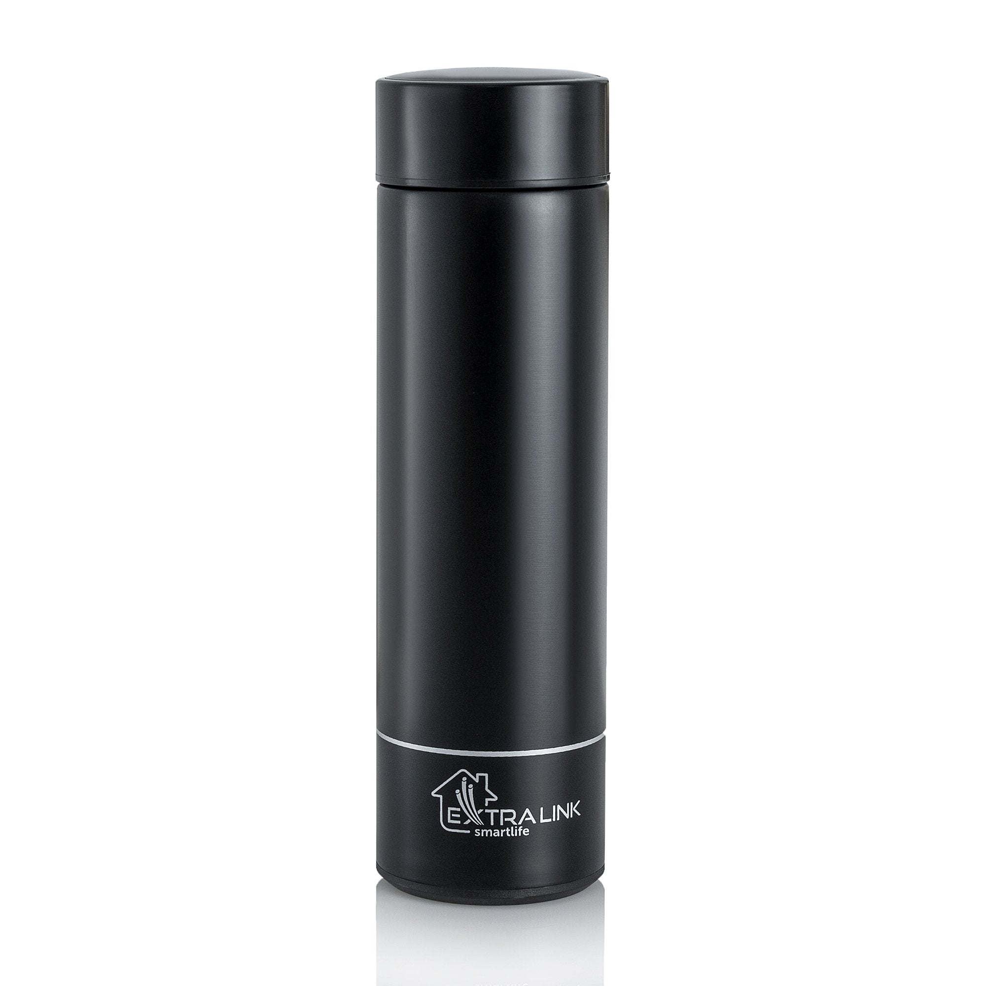 Extralink Mug-Smart500 Black Taza De Viaje 500 Ml Negro Acero Inoxidable