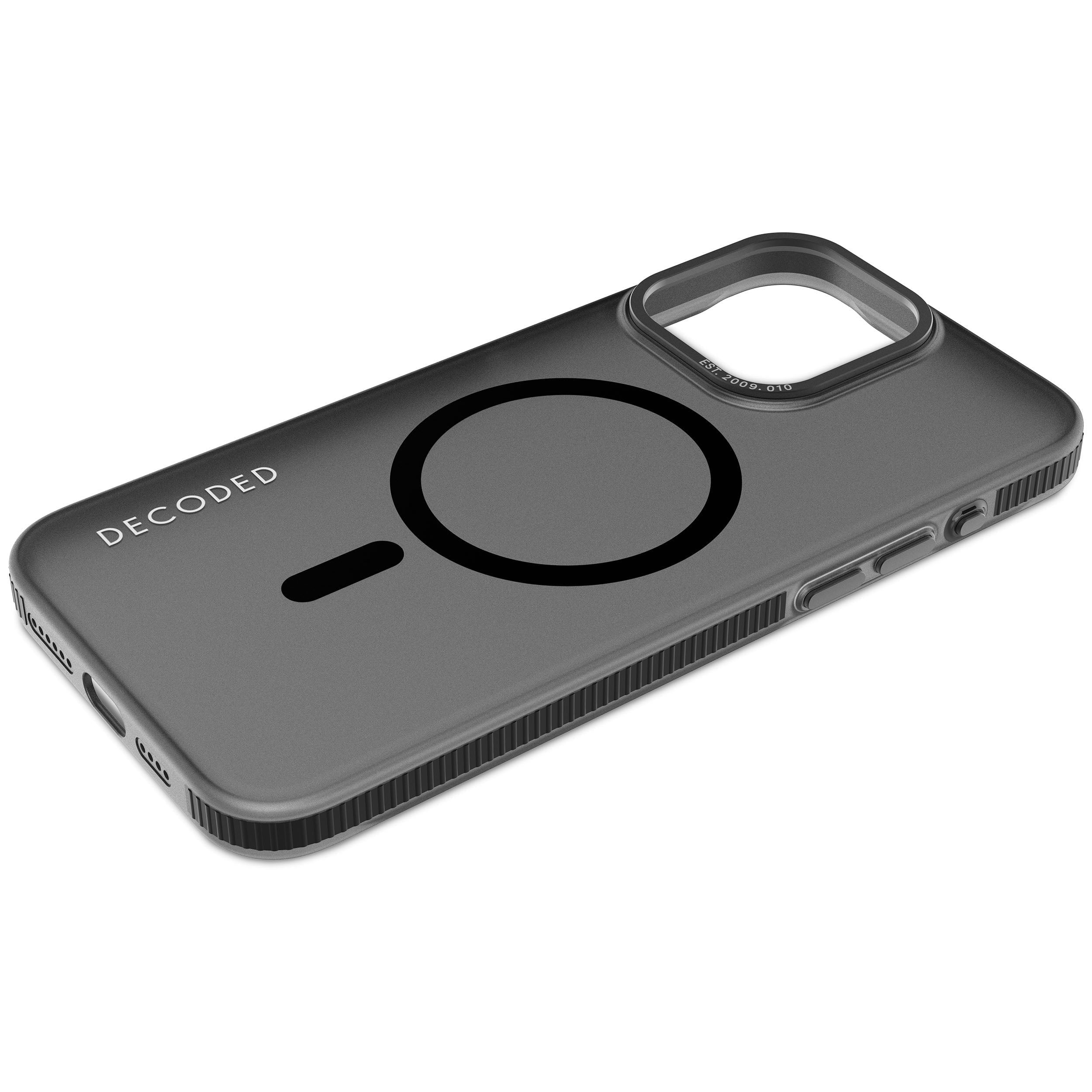 EAN 8720593010805 - Decoded D24IPO15PMBCT2FK funda para teléfono móvil 17 cm (6.7") Negro, Transparente imagen 6