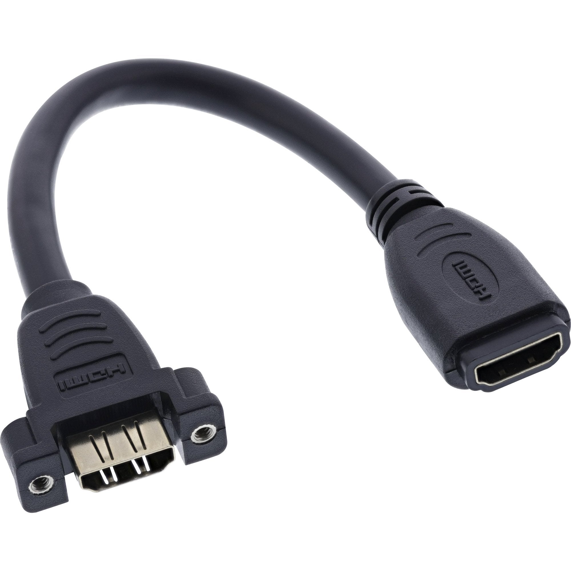 Adaptador Inline Hdmi Tipo A Hembra A A Hembra Con Brida 4k2k 0.2m