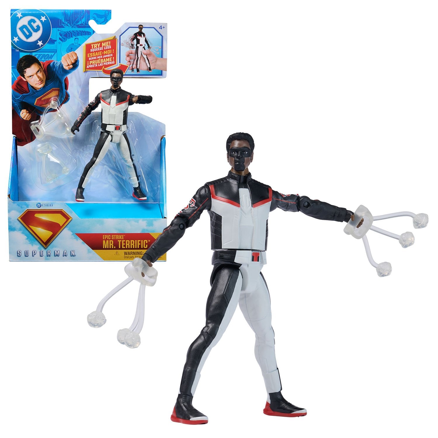 EAN 681147071704 - DC Comics SUP FGR 6inBattlAttackFeatMrTerrific GML imagen 1