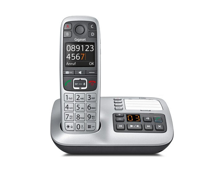 EAN 4250366848655 - Gigaset E560A teléfono Teléfono DECT Identificador de llamadas Negro, Plata imagen 3