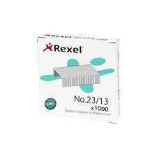 EAN 5028252135221 - Rexel No.23/13mm Paquete de grapas 1000 grapas imagen 1