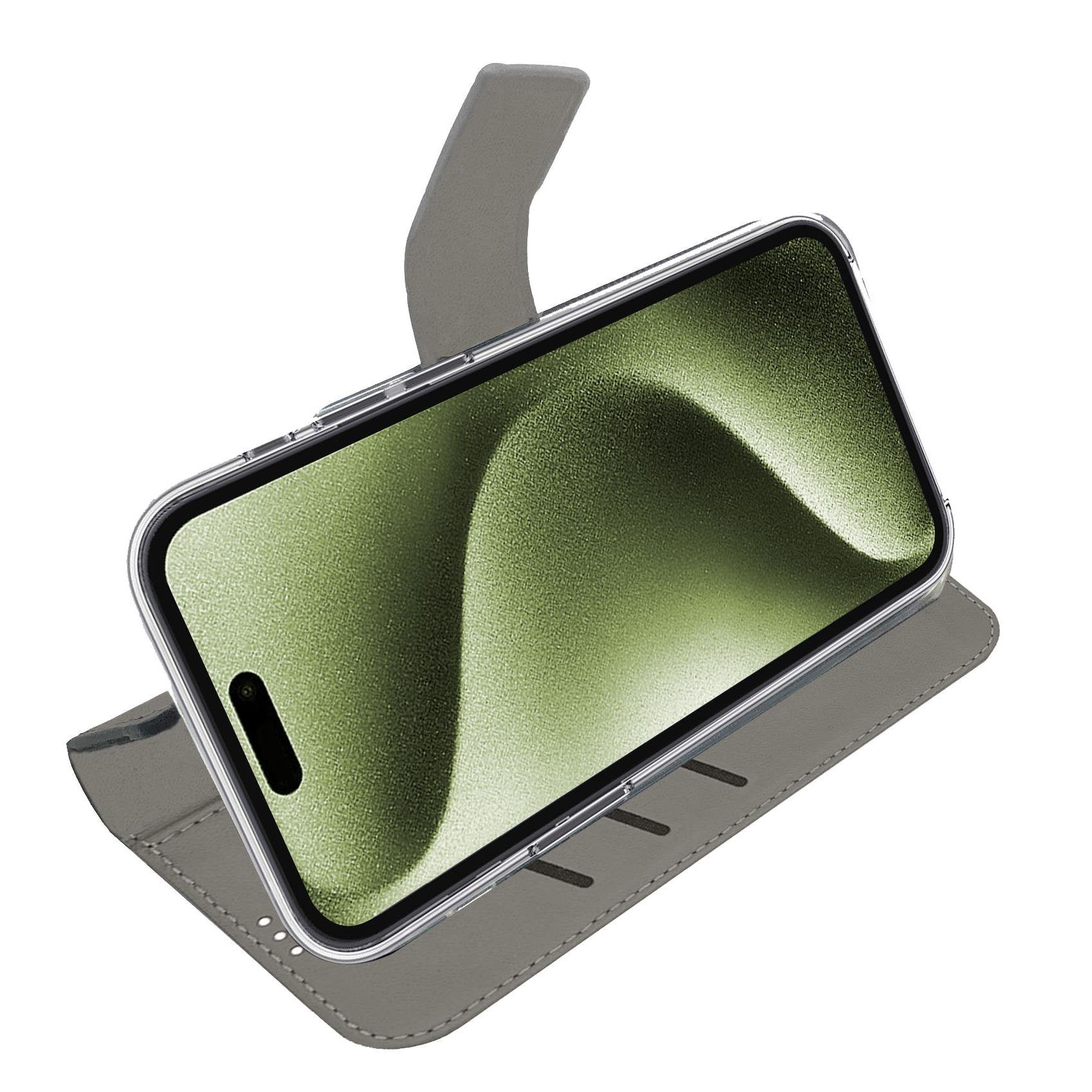 EAN 8021735223146 - Celly WALLY funda para teléfono móvil 16 cm (6.3") Funda cartera Negro imagen 3