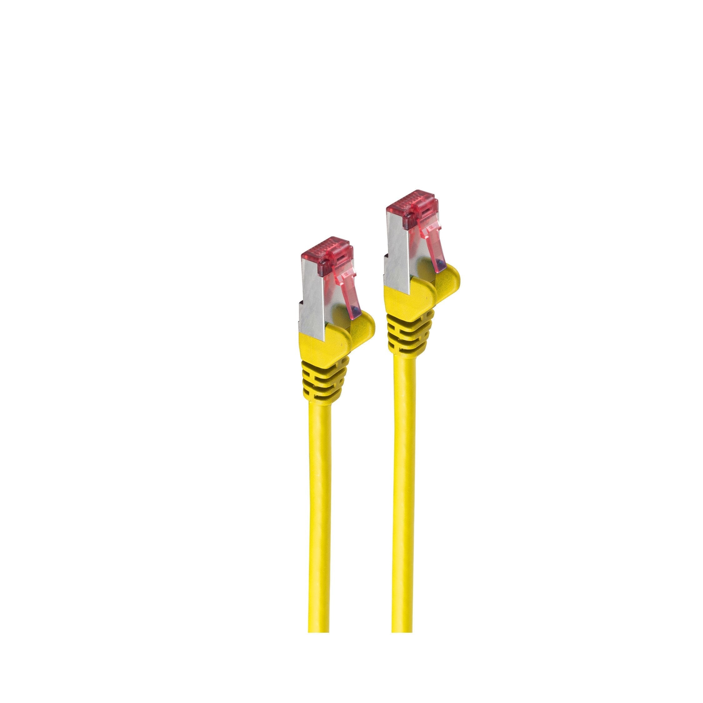 EAN 4017538050540 - shiverpeaks BS75711-A0.5Y cable de red Amarillo 0,5 m Cat6a S/FTP (S-STP) imagen 1