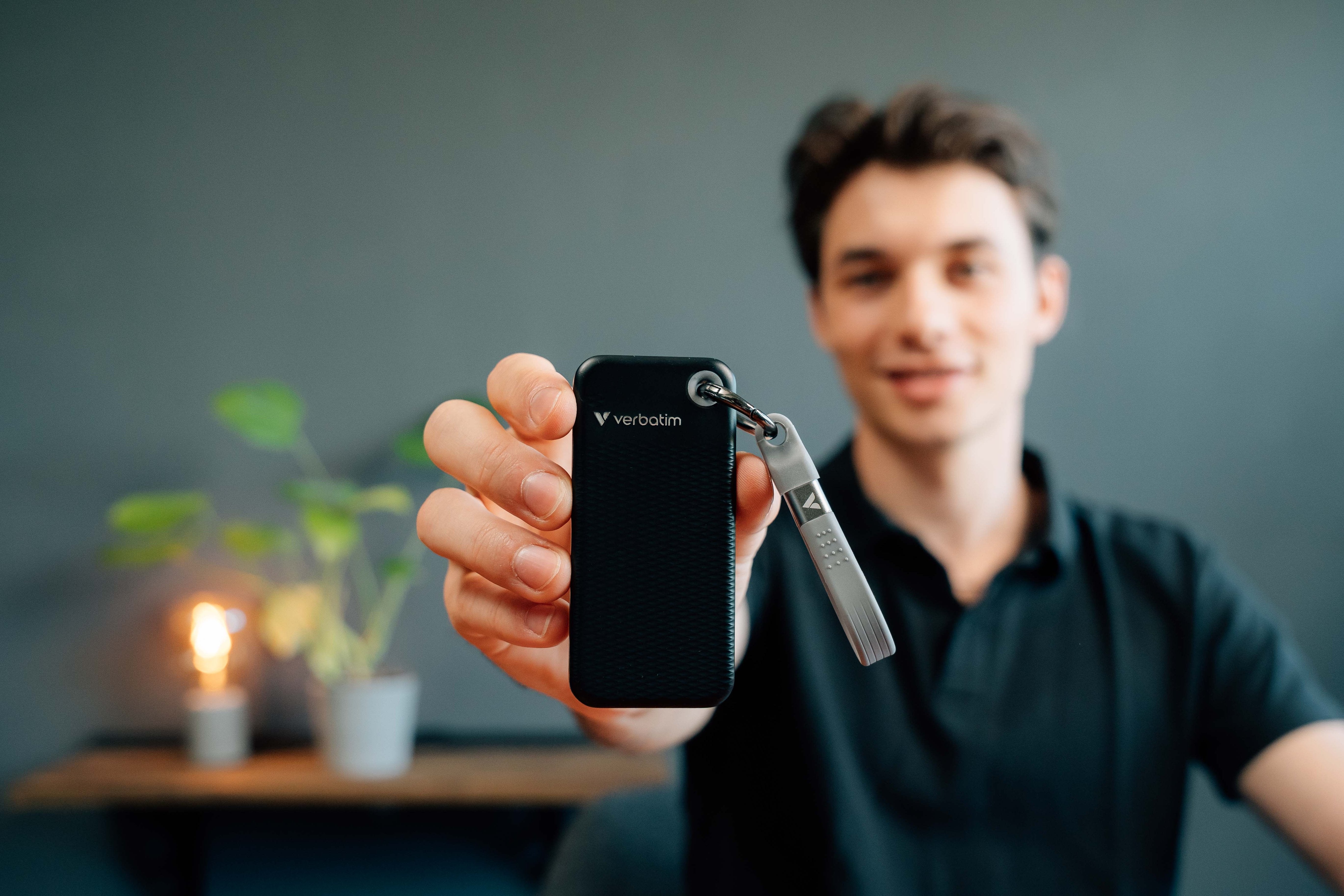 Verbatim Pocket Ssd 2 Tb Usb Tipo C 3.2 Gen 2 (3.1 Gen 2) Negro, Gris