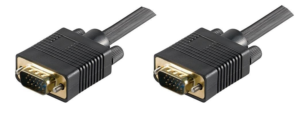 Full Hd Svga Hd15 Cable 7m Monitor Cable, Black