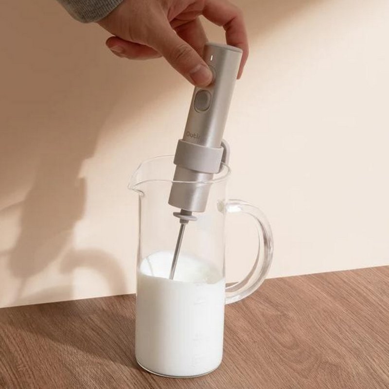 Outin Lattogo - Starburst Silver - Handheld Milk Frother