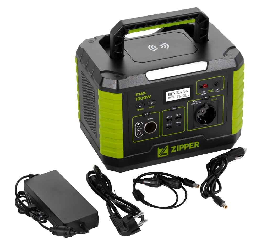 EAN 9120039234670 - Zipper ZI-PS1000 estación de energía portátil 8 Ión de litio 1000 W 8,7 kg imagen 3