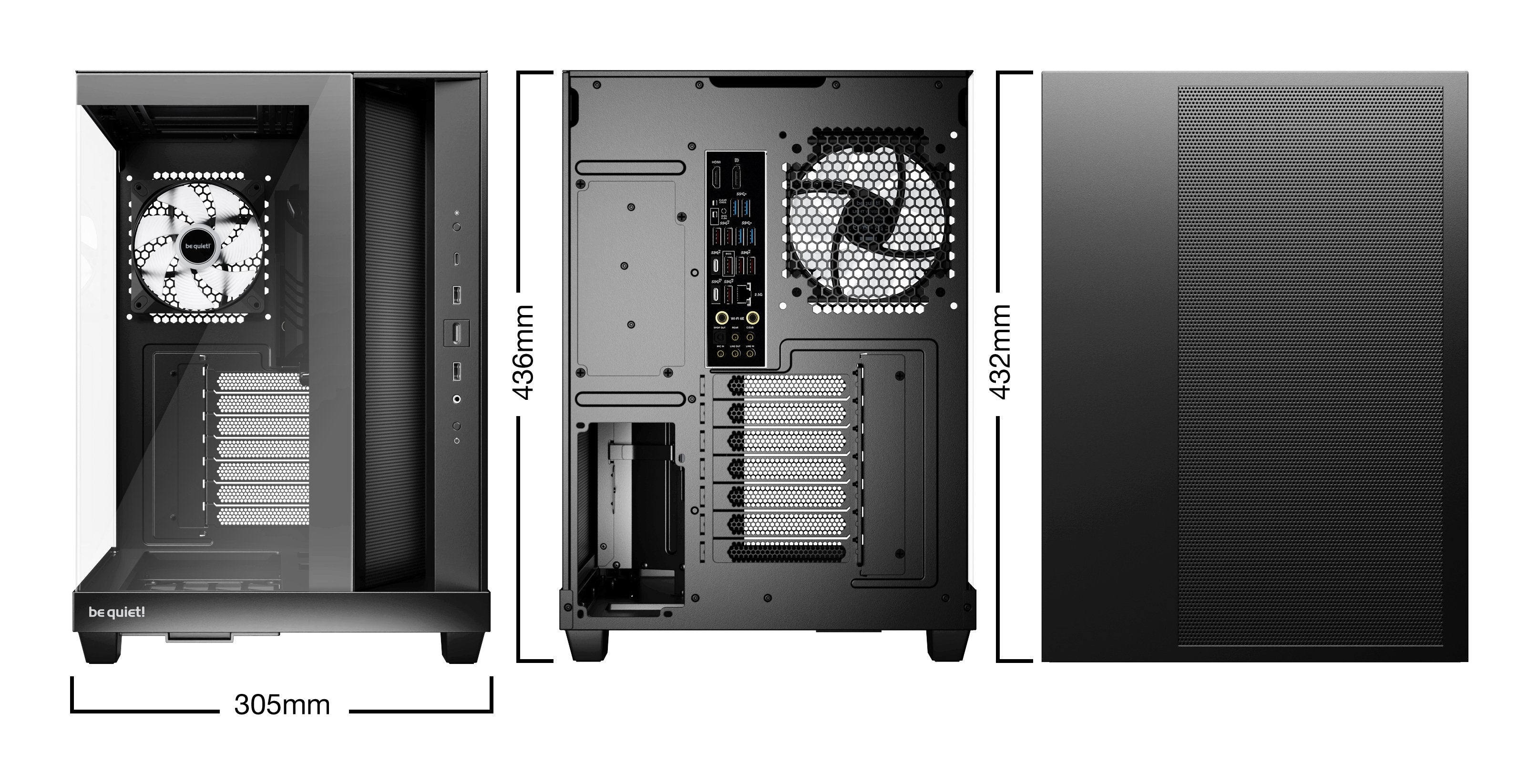 EAN 4260052193884 - be quiet! Light Base 500 LX Black Midi Tower Negro imagen 2