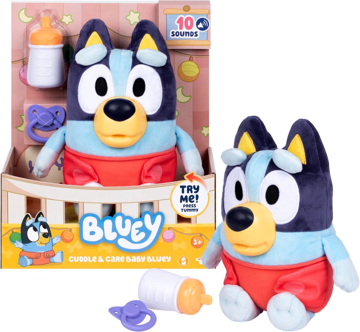 Peluche Baby Bluey 28cm
