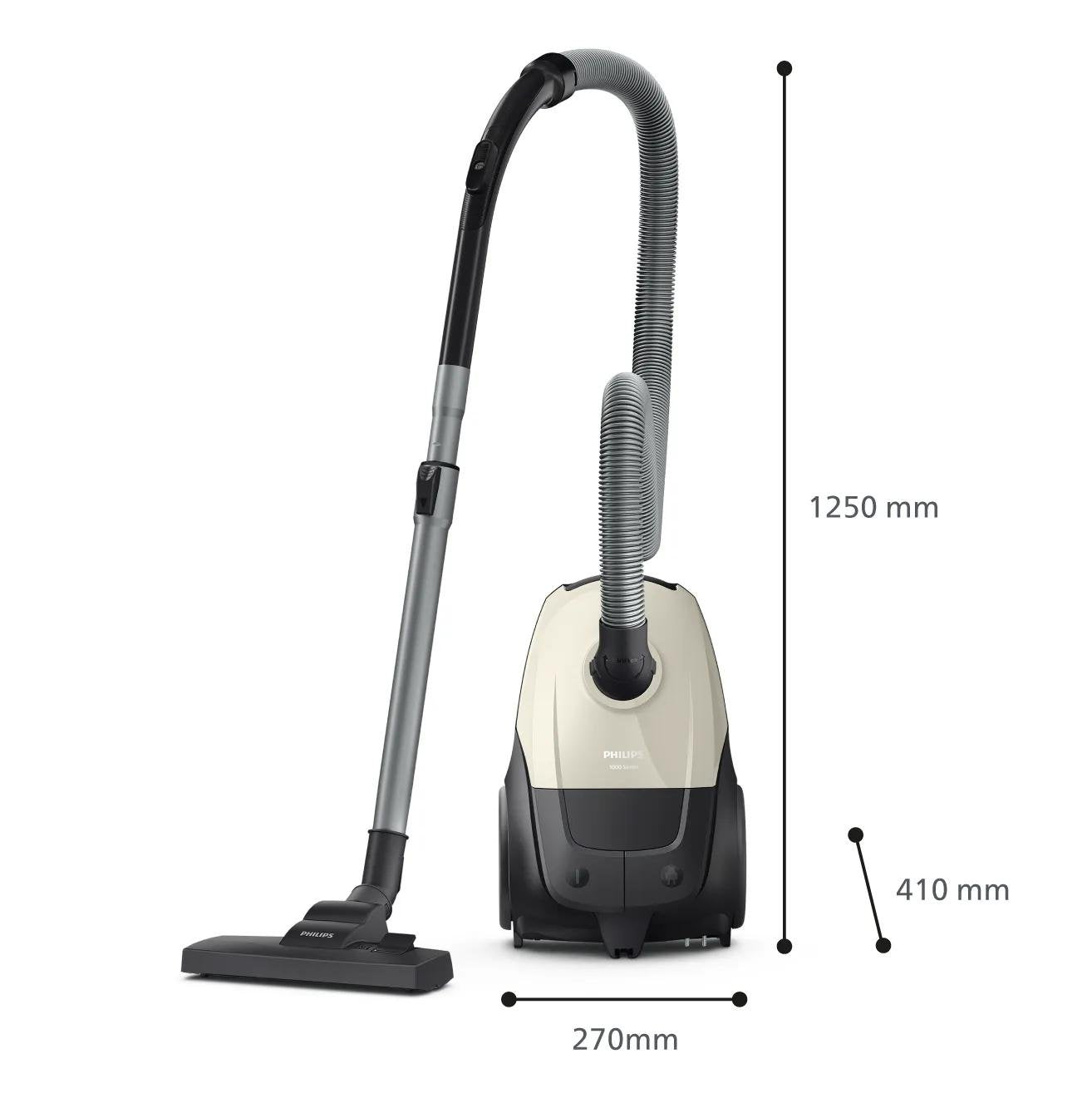 EAN 8720389068676 - Philips 1000 series XD1101/10 aspiradora 3 L Aspiradora cilíndrica Secar 800 W Bolsa para el polvo imagen 4