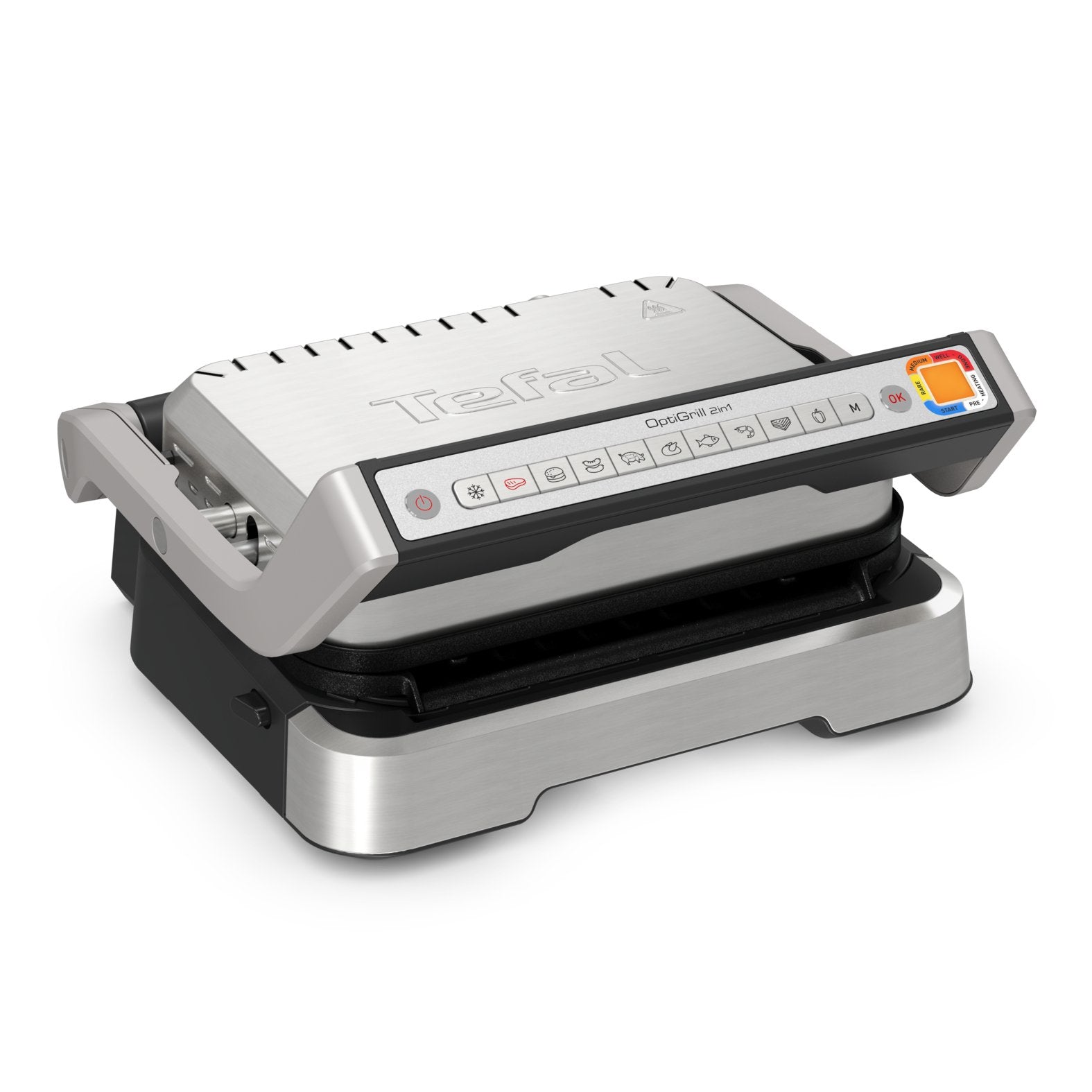 Tefal Optigrill 2in1 Gc772d10 Parrilla Eléctrica De Contacto