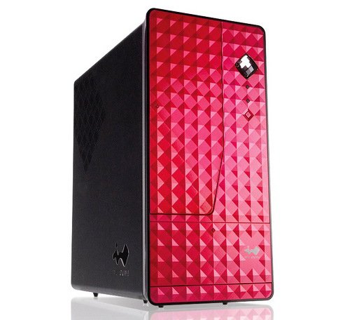 Caja Pc In Win Diva Small Form Factor (Sff) Rojo 160 W