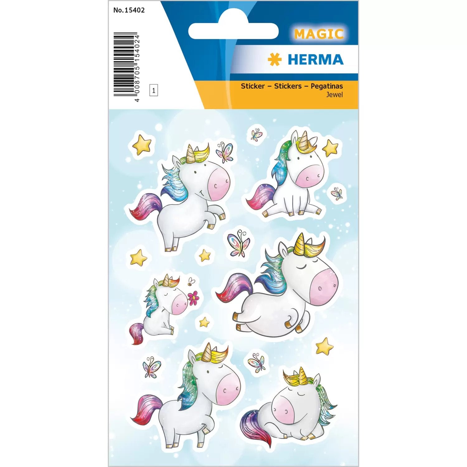 EAN 4008705154024 - HERMA 15402 etiqueta decorativa engomada Multicolor imagen 1