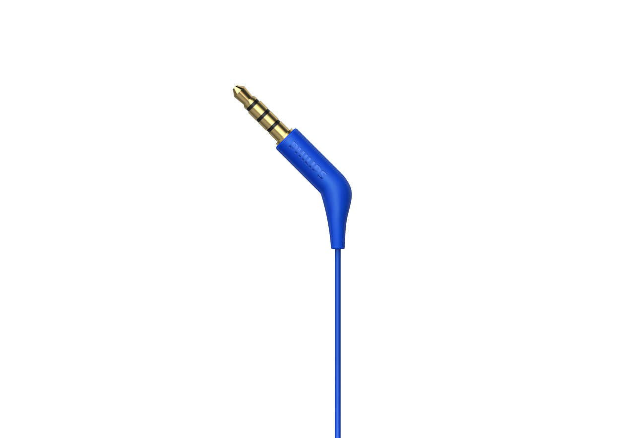 EAN 4895229110410 - Philips TAE1105BL/00 auricular y casco Auriculares Alámbrico Dentro de oído Llamadas/Música Azul imagen 5