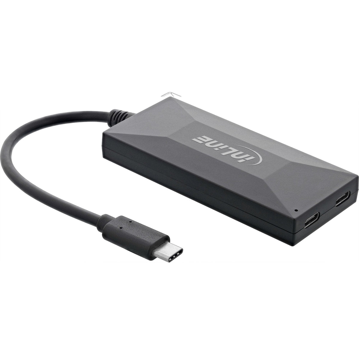 Inline Usb 3.2 Gen.1 Otg Hub, Usb Tipo C A 2 Puertos Tipo C Y 3 Puertos Tipo A, Sin Fuente De Alimentación