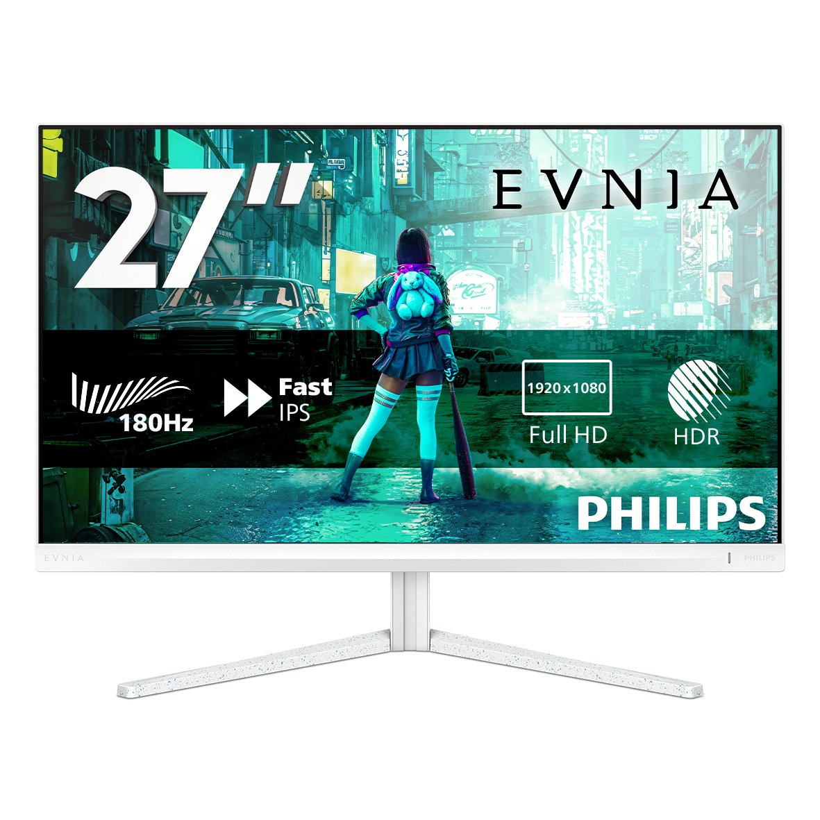 EAN 8721038001693 - Philips Evnia 27M2N3201A/00 pantalla para PC 68,6 cm (27") 1920 x 1080 Pixeles Full HD LCD Blanco imagen 2
