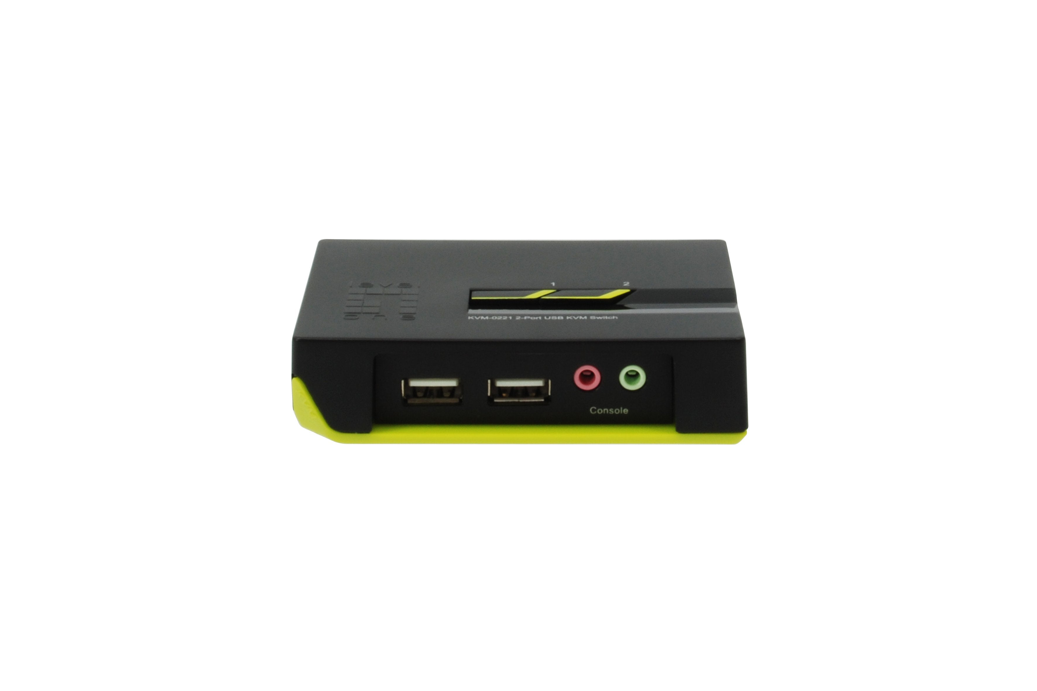EAN 4015867137857 - LevelOne KVM-0221 interruptor KVM Negro, Verde imagen 5