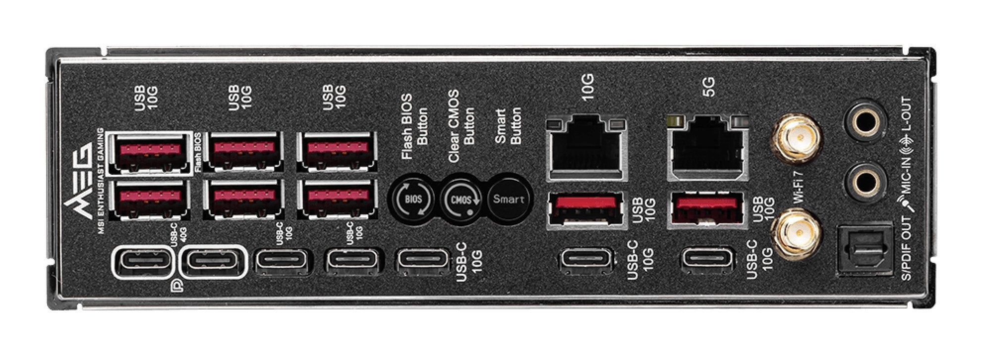 EAN 4711377276221 - MSI MEG X870E GODLIKE placa base AMD X870E Zócalo AM5 ATX extendida imagen 5