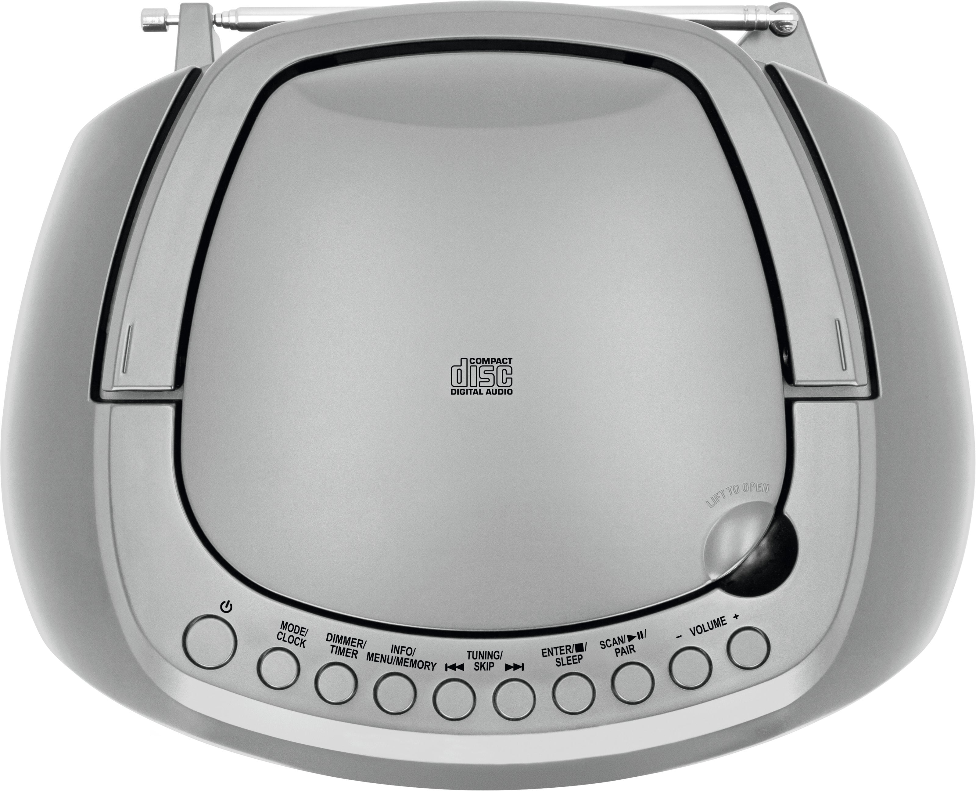 EAN 4019588139527 - TechniSat DigitRadio 1990 Analógico y digital 3 W DAB+, FM Plata Reproducción MP3 imagen 6