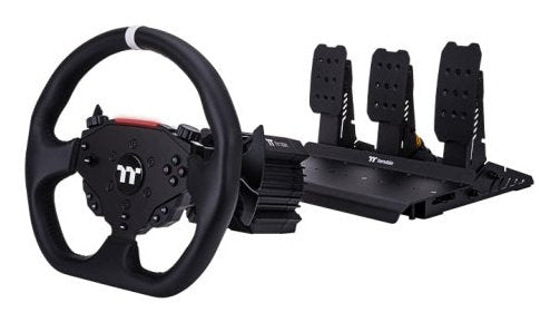 EAN 4711658540249 - Thermaltake G6 Direct Drive Racing Negro USB Volante + Pedales PC imagen 1