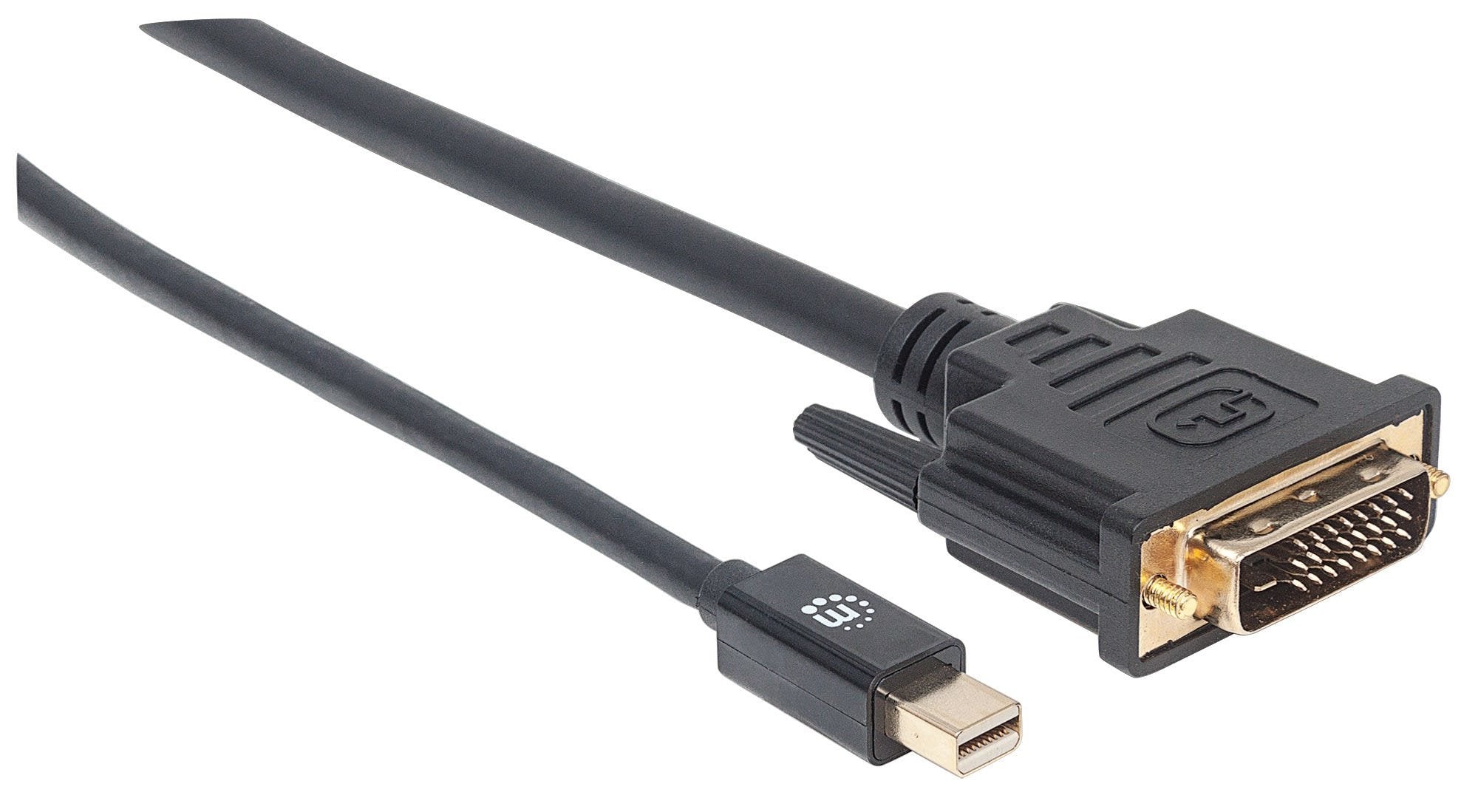 Manhattan Cable Mini Displayport 1.2a A Dvi-D 24+1 Macho, 1.8 M Negro