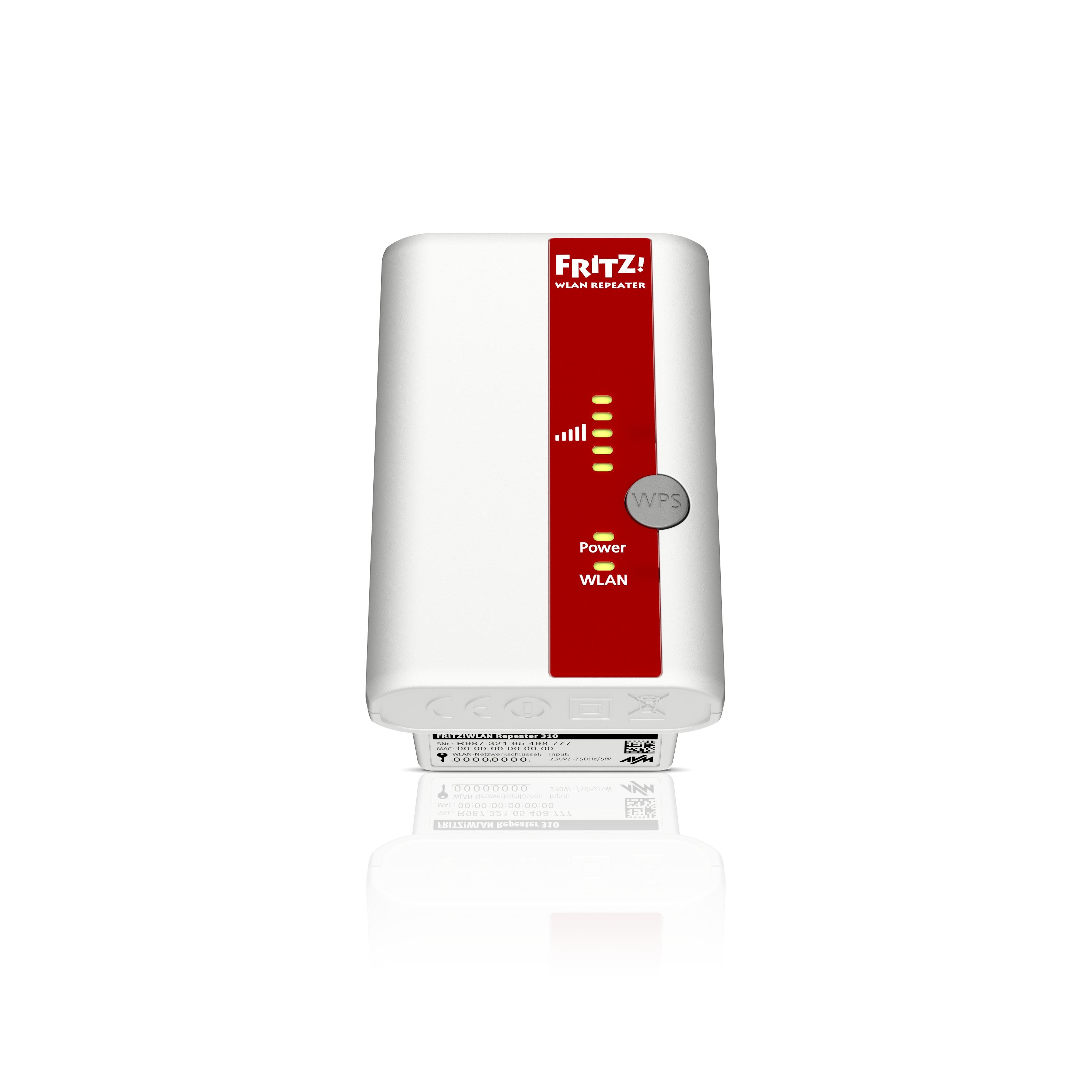 Avm Fritz! Wlan Repetidor 310 International 300mbit/S Blanco