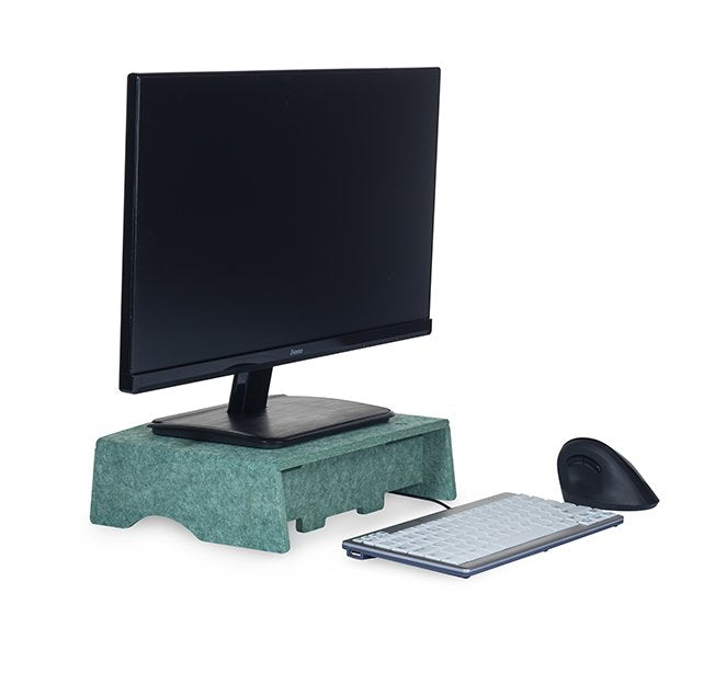 Bakkerelkhuizen Soporte Para Monitor Q-Riser 90 Circular, Verde Retail