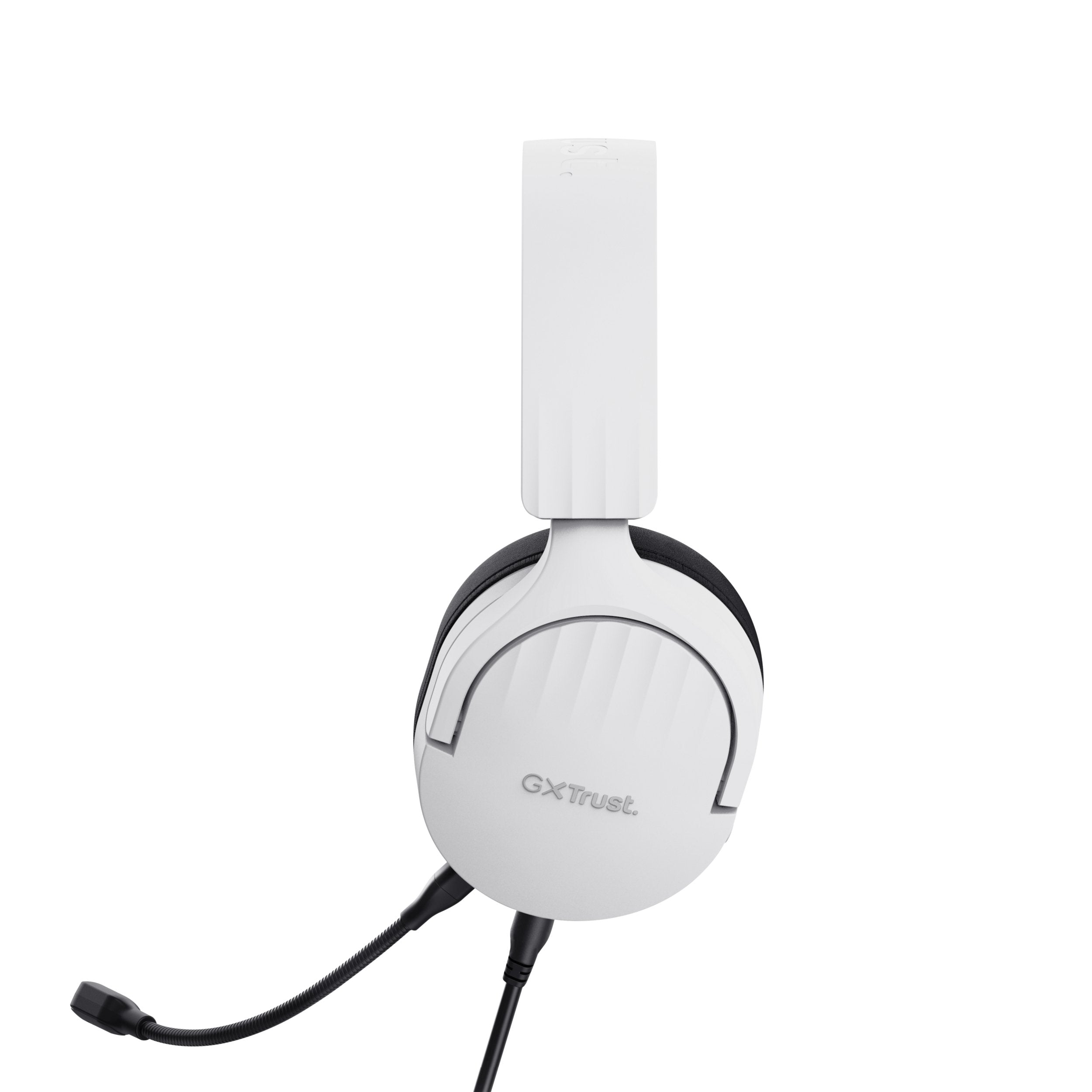 Auriculares Gaming Con Micrófono Trust Gaming Gxt 489 Fayzo Jack 3.5 Blancos
