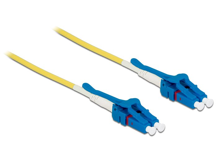 Delock Cabe De Fibra Óptica Lc Lc Monomodo Os2 Uniboot 10 M