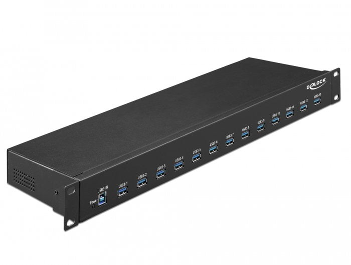 Delock Hub Industrial 19 13 Puertos Usb 3.1 Gen 1 Tipo-A