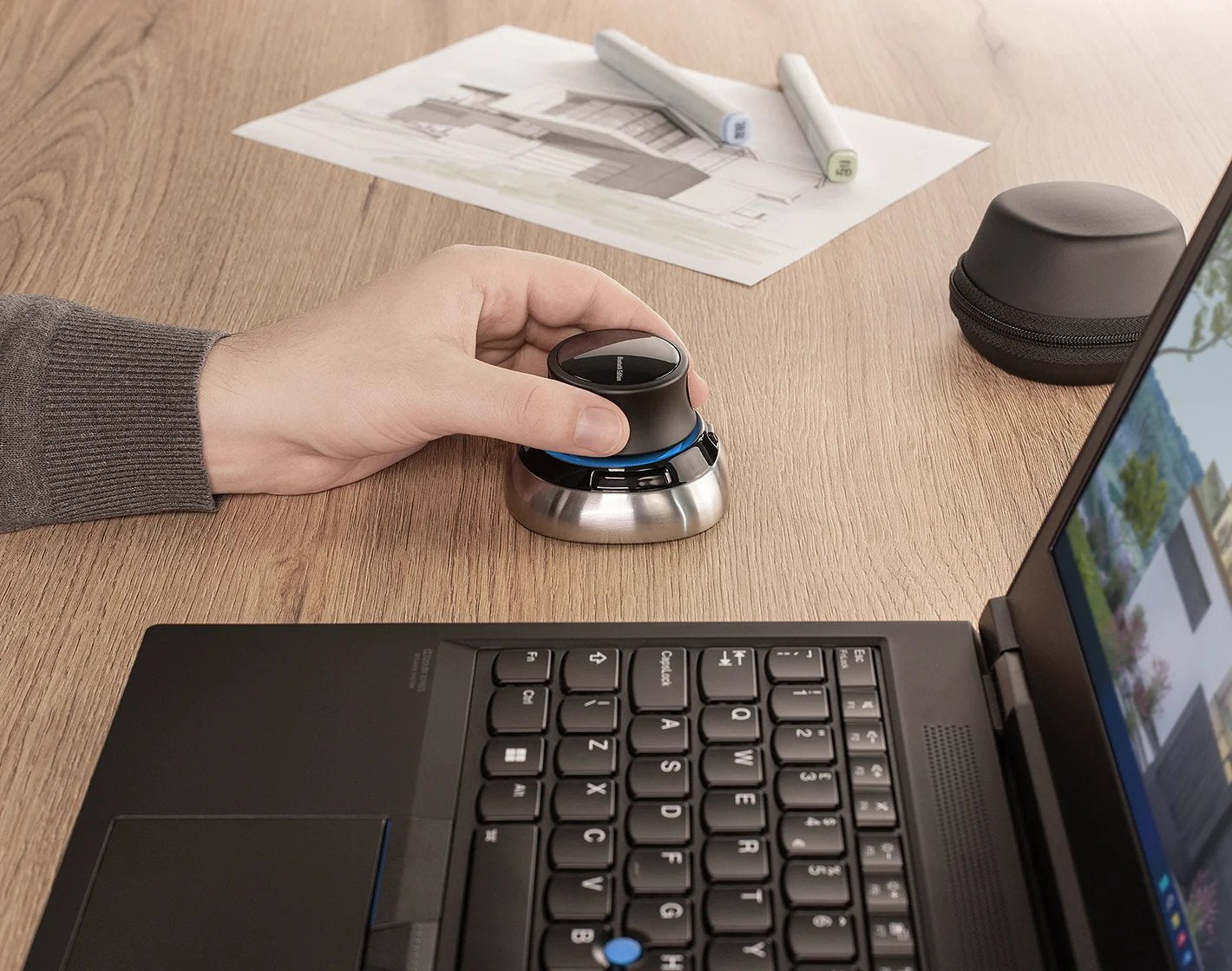 EAN 4260016341443 - 3Dconnexion SpaceMouse ratón Oficina RF Wireless + Bluetooth + USB Type-A 6DoF imagen 4