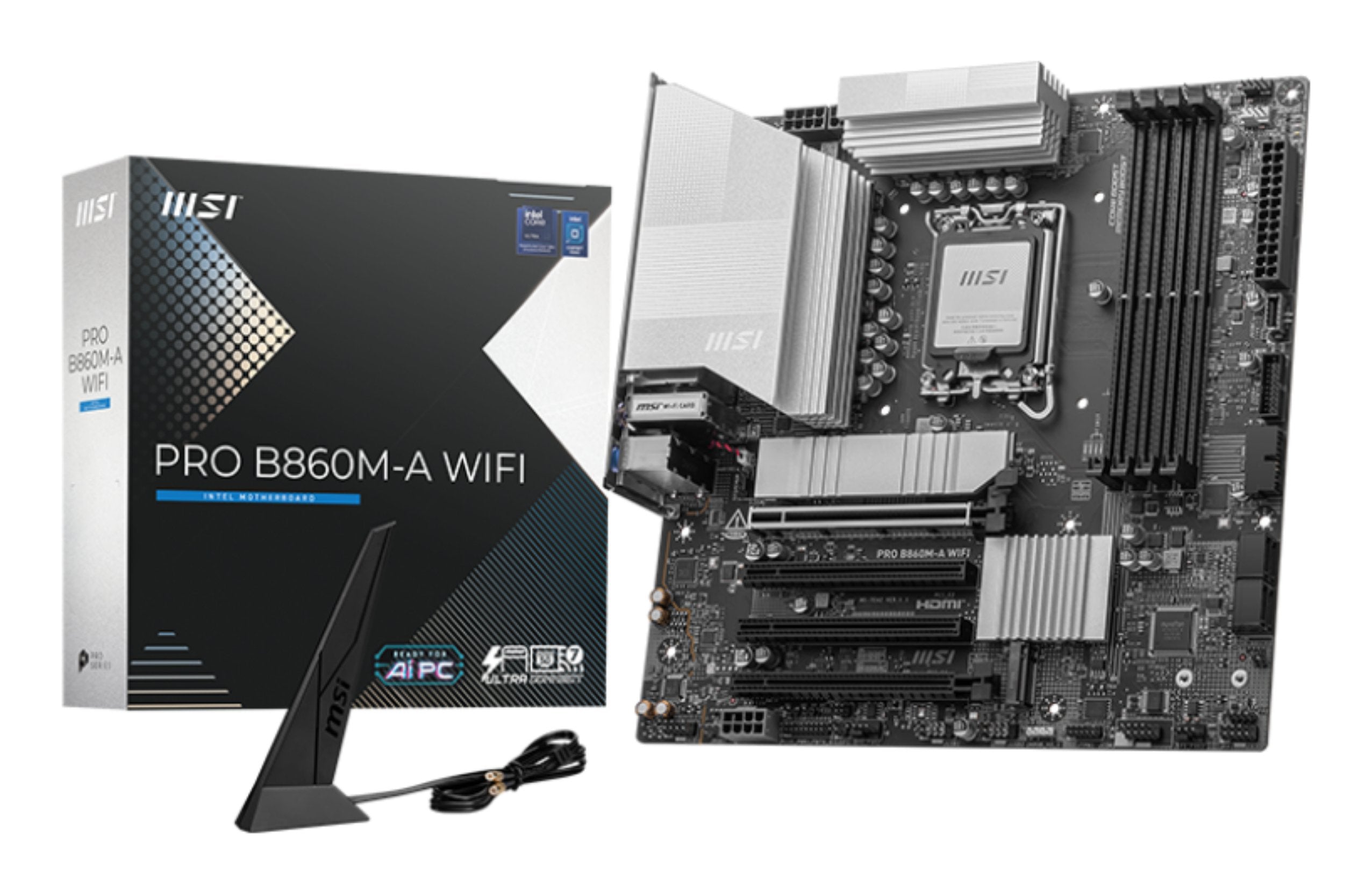 EAN 4711377286565 - MSI PRO B860M-A WIFI placa base Intel B860 LGA 1851 (Socket V1) micro ATX imagen 1
