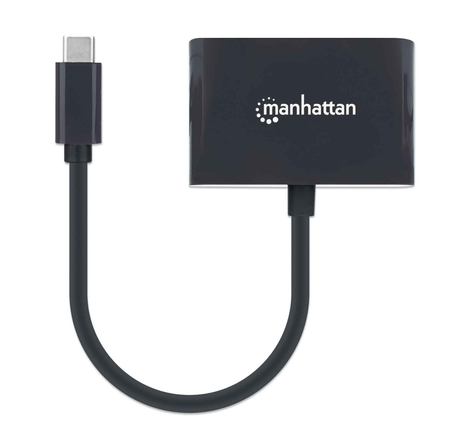 EAN 0766623153430 - Manhattan 153430 Adaptador gráfico USB 1024 x 768 Pixeles Negro imagen 5