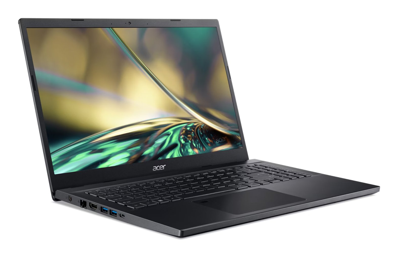 Notebook Gaming Aspire 7 A715-76g-5303 I5-12450h, 15.6 Fhd, 16gb, 512gb Ssd, Geforce Rtx 3050 4gb, Noos, Negro