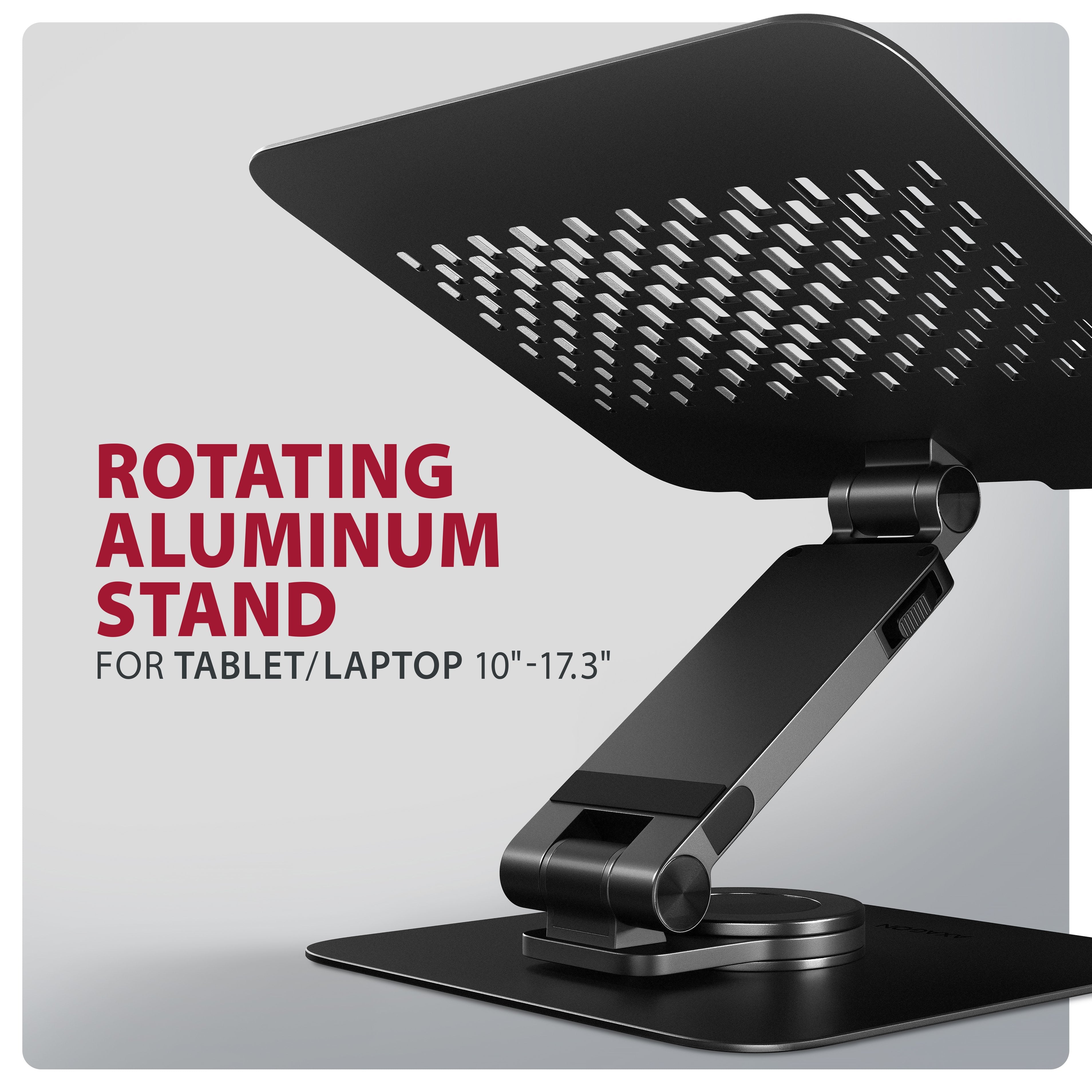 EAN 8595247909206 - Axagon STND-LRB Laptop-Ständer, 360° drehbar, Doppelgelenk, verlängerbar Soporte para ordenador portátil imagen 2