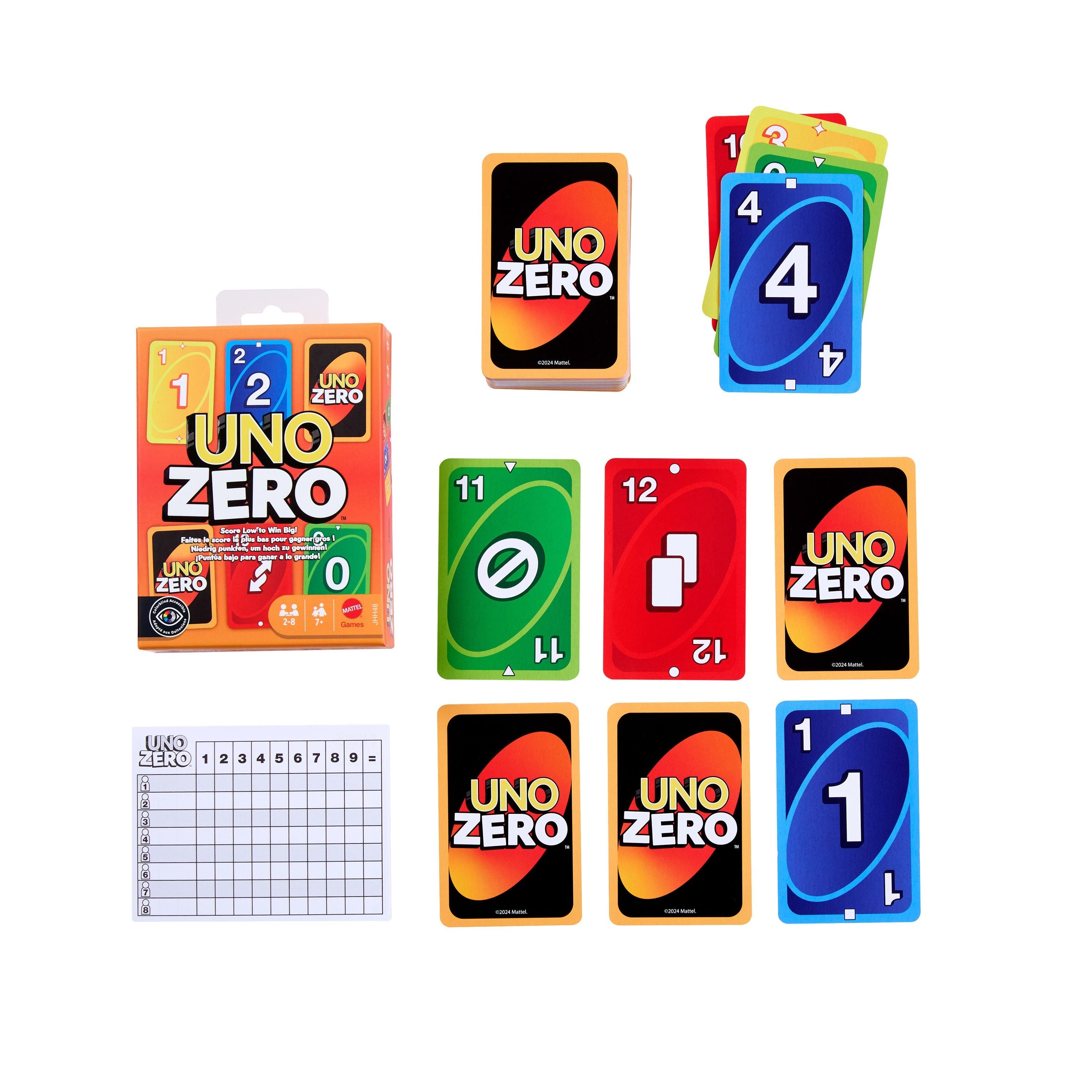 Mattel Uno Zero Jhh48
